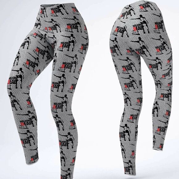 The Walking Dead TWD Adult Leggings… - Picture 1 of 2